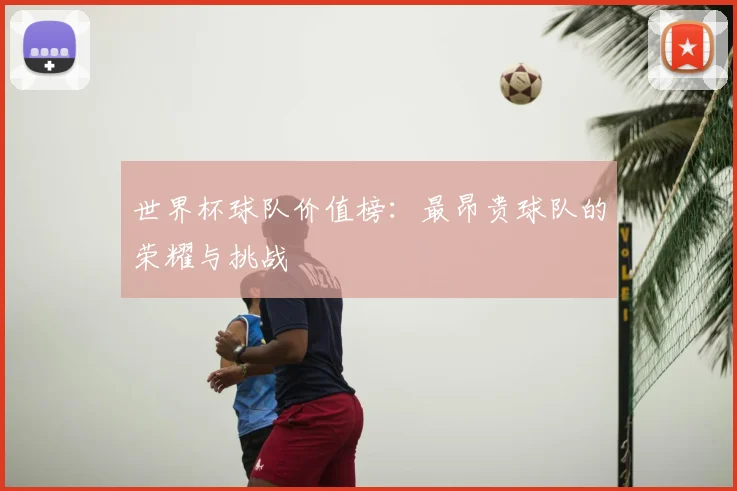 世界杯球队价值榜：最昂贵球队的荣耀与挑战